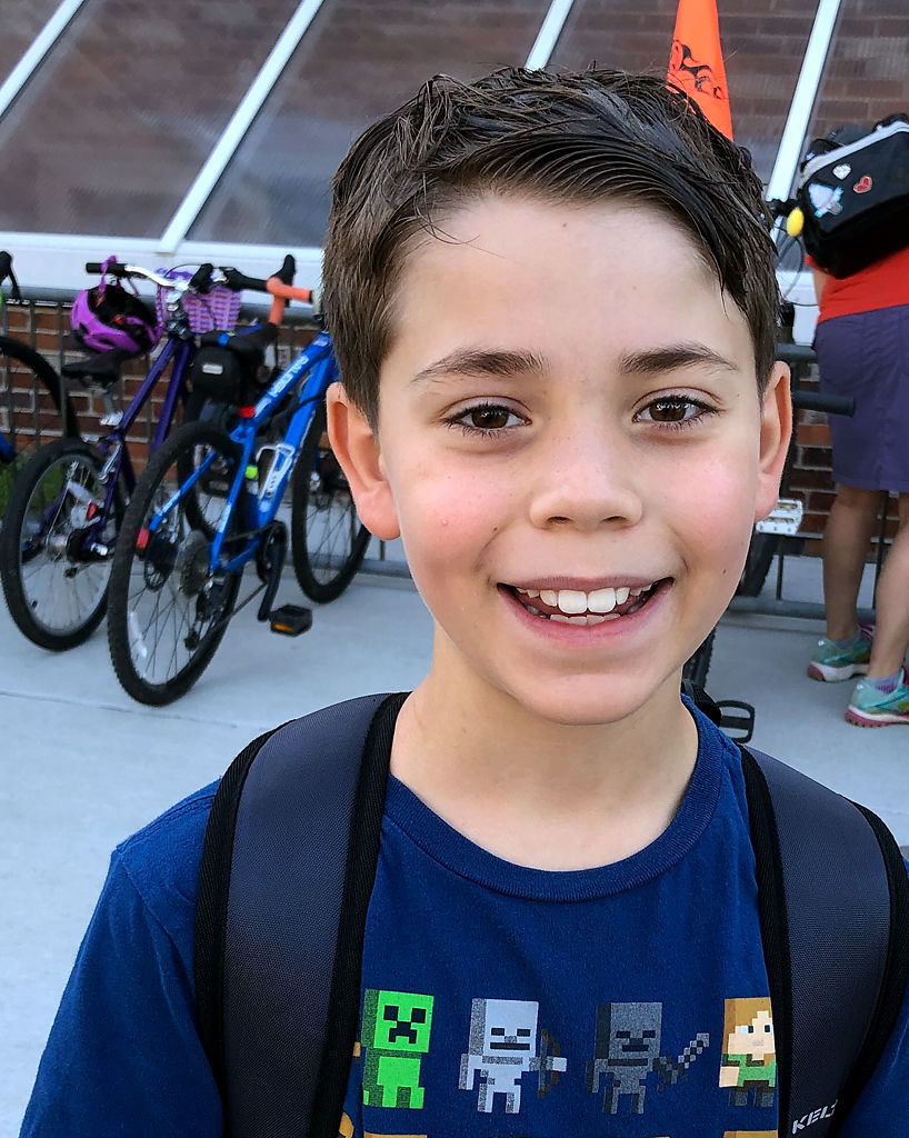 Adam Gingrich, 10, Grant Elementary School, fifth grade